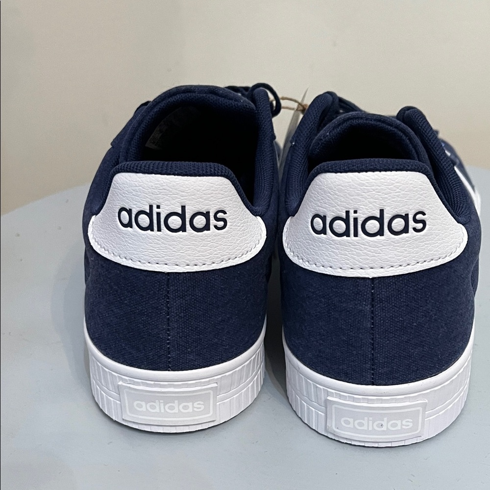 NIB adidas Men's Daily 3.0 Sneaker - Navy and White - Picture 7 of 8